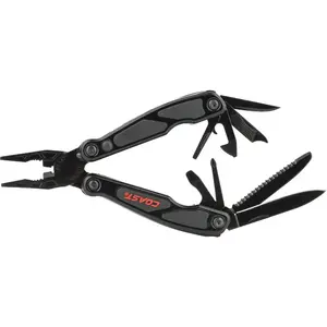 COAST C2899BCP LED135 14-Tool Stainless Steel Micro Multi-Tool Black