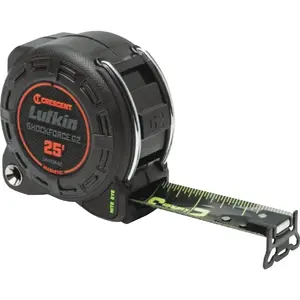 Crescent LM1225B-02 Lufkin Shockforce Nite Eye G2 1-1/4 In. x 25 Ft. Magnetic Tape Measure