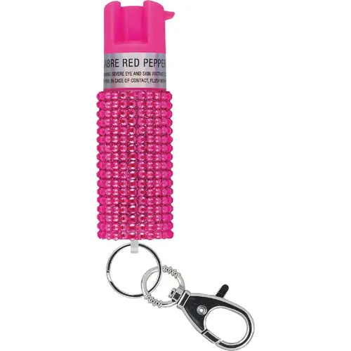 Jeweled Pink Pepper Spray