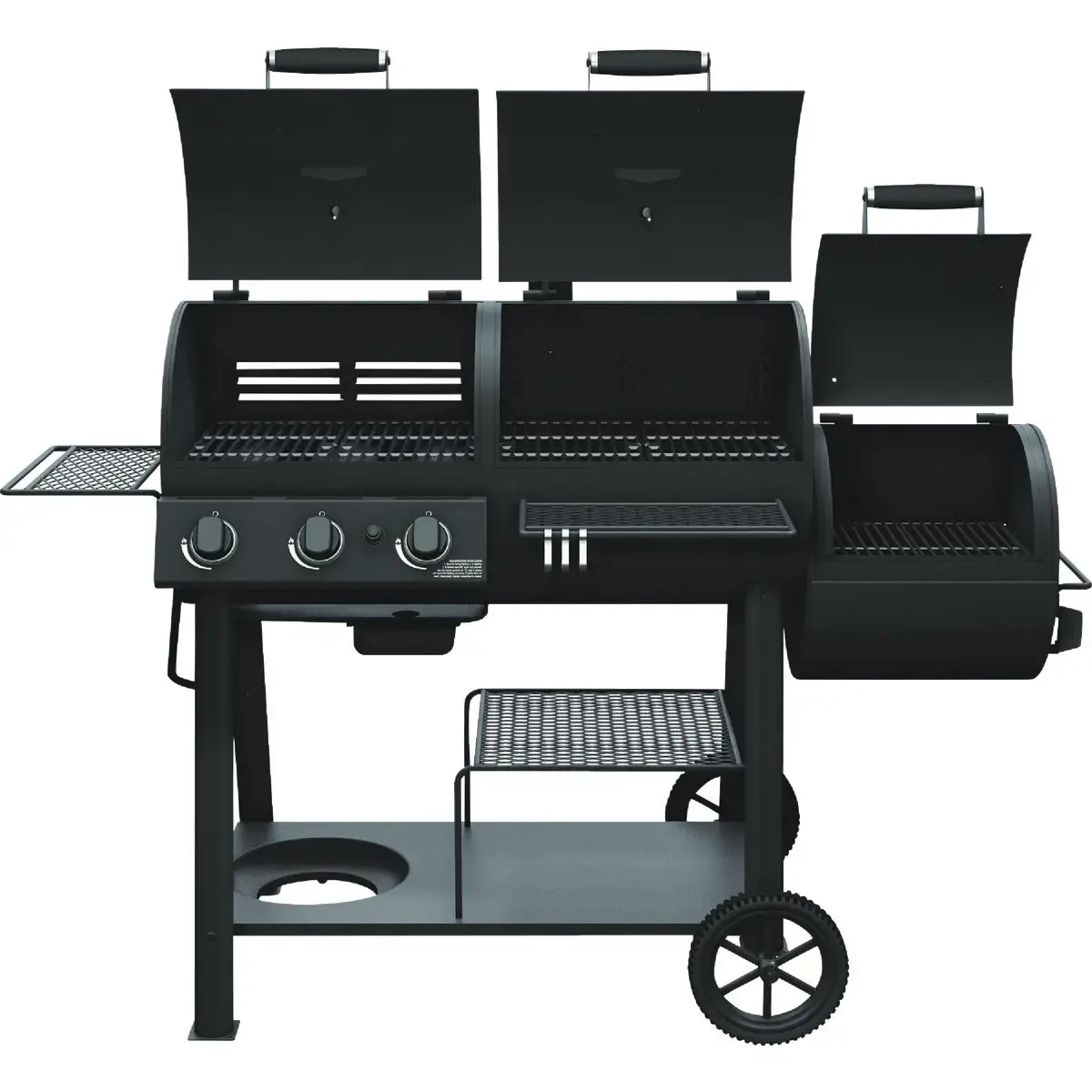 Oklahoma Joe's 24203004 Canyon Combo Charcoal/Gas Smoker & Grill