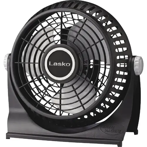 8 In. Table Fan Black