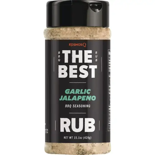15.1 Oz. The Best Garlic Jalapeno Rub