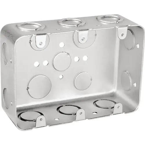 5.19 In. W. x 2.19 In. D. Switch Box Metallic