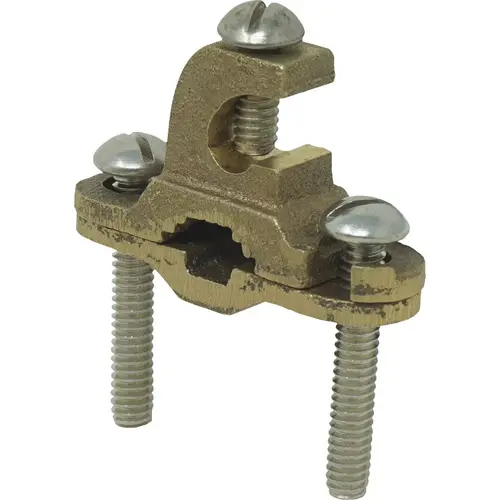 Bronze Ground Clamp with Integrated Lay-In Lug Bronze Ground Clamp with Integrated Lay-In Lug