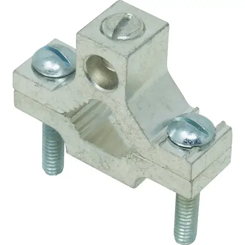 1/2 In to 1 In. #14 SOL to #1/0 STR Aluminum Grounding Clamp 1/2 In to 1 In. #14 SOL to #1/0 STR Aluminum Grounding Clamp