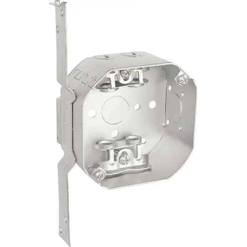 Bracket Mount 4 In. x 4 In. Drawn Octagon Box Metallic Bracket Mount 4 In. x 4 In. Drawn Octagon Box Metallic