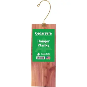 Cedar Safe 319 3 In. W. x 9 In. L. x .31 In. D. Cedar Hanger Plank