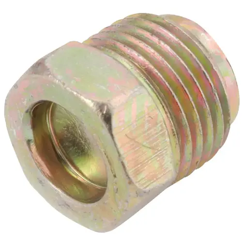 3/16 In. Brass Inverted Flare Plug - pack of 10 3/16 In. Brass Inverted Flare Plug - pack of 10
