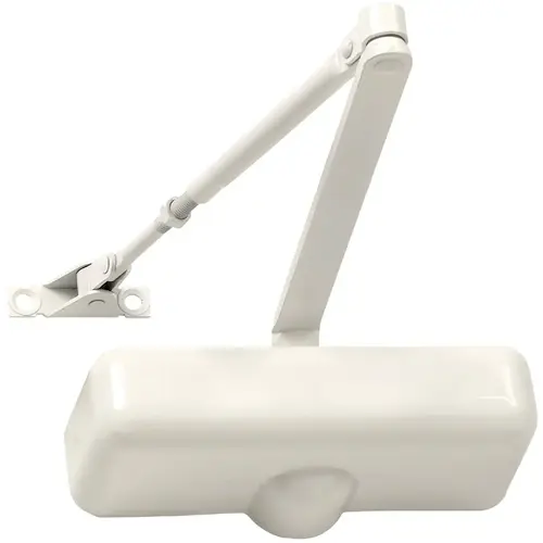 2000 Series Residential Ivory Hold Open Door Closer
