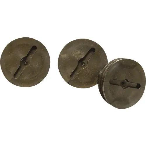 1/2 In. Bronze Closure Plug - pack of 3 1/2 In. Bronze Closure Plug - pack of 3