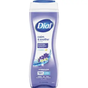 DIAL 2827017 16 Oz. Calm & Soothe Lavender & Jasmine Scent Body Wash