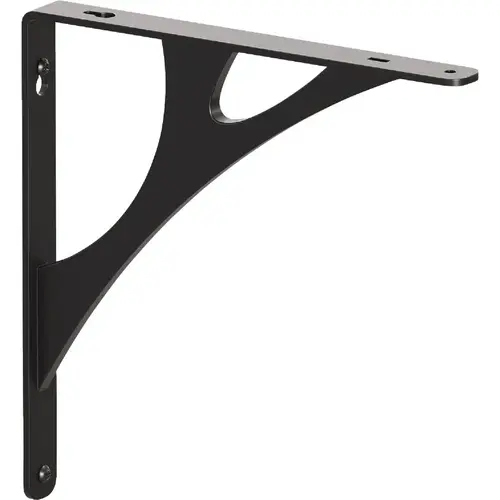 Manhattan Style Premium Decorative Shelf Brackets Black Manhattan Style Premium Decorative Shelf Brackets Black