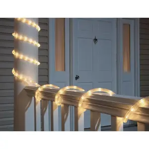 Sylvania 55043-74 9 Ft. Warm White LED Rope Light Set, 70 Warm White LEDs