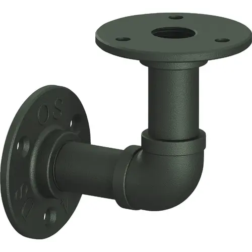 Birmingham 4 In. Industrial Elbow Pipe Shelf Bracket Birmingham 4 In. Industrial Elbow Pipe Shelf Bracket