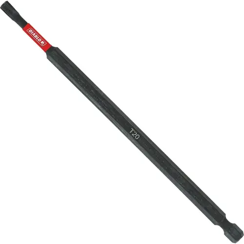 6 In. T20 Torx Impact Screwdriver Bit 6 In. T20 Torx Impact Screwdriver Bit