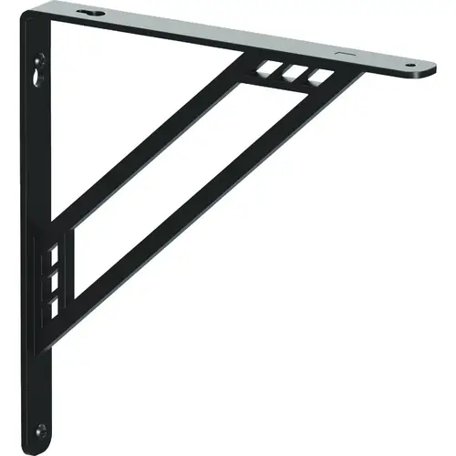 Richland Style Premium Decorative Shelf Brackets Black Richland Style Premium Decorative Shelf Brackets Black