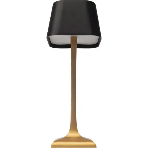 Amerelle Belair Black Bronze Rechargeable Indoor/Outdoor LED Lamp
