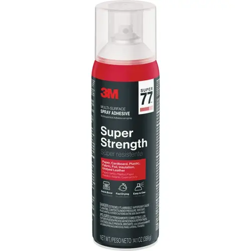 Super 77 14.1 Oz. Multi-Surface Spray Adhesive Clear