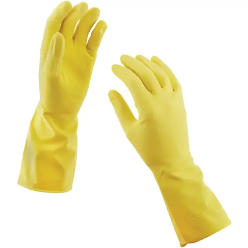 XL Latex Rubber Glove Yellow - pack of 2