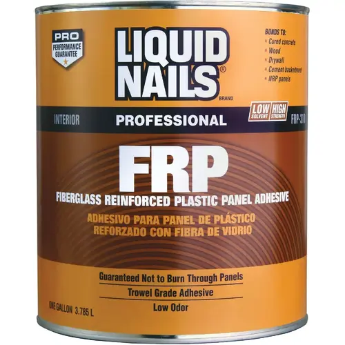 1 Gal. FRP Panel Adhesive Off-White 1 Gal. FRP Panel Adhesive Off-White