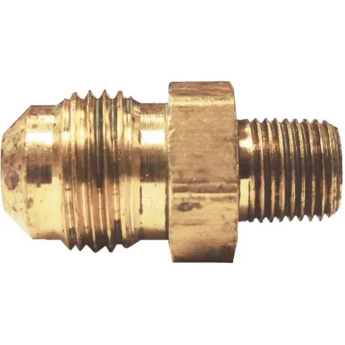 3/8 In. x 3/8 In. Brass Male Flare Adapter 3/8 In. x 3/8 In. Brass Male Flare Adapter