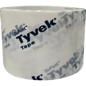 DuPont 963500-TX Tyvek 3 In. x 165 Ft. White Seaming Tape