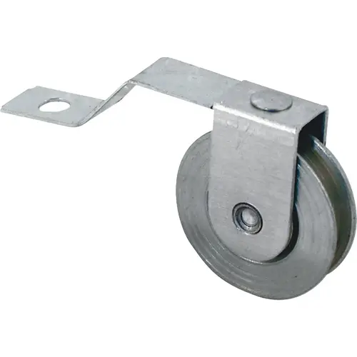 Roller Assembly, 1 in Dia Roller, 1/4 in W Roller, Steel, Gray, 2-Roller E - 2 per pack x2 packs