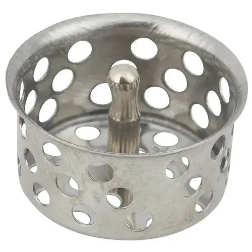 1-1/2 In. Chrome Removable Strainer Cup with Post 1-1/2 In. Chrome Removable Strainer Cup with Post