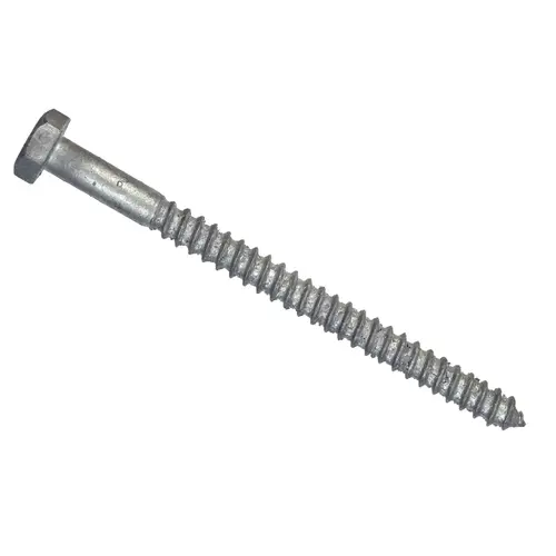 1/4 In. x 1 In. Galvanized Hex Lag Screw (100 Ct.) 1/4 In. x 1 In. Galvanized Hex Lag Screw (100 Ct.)