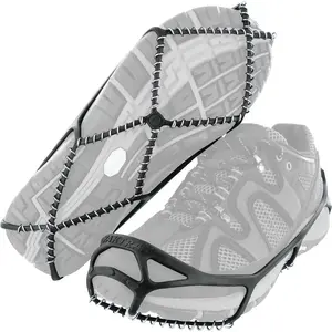 Yaktrax 08603 Walk Medium Black Polyelastomer Ice Cleat Pair