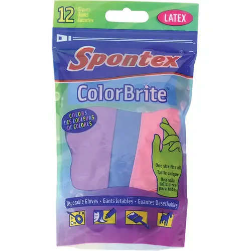 ColorBrite Disposable Gloves - pack of 12