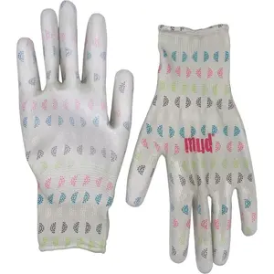 mud MD33001SG-WML Med/Large Geo Print Polyester Garden Gloves Pair