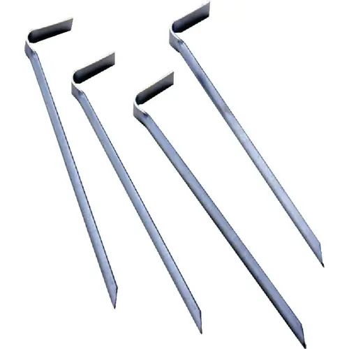 Anchor 9 In. Metal Edging Stakes Metallic - pack of 4 Anchor 9 In. Metal Edging Stakes Metallic - pack of 4