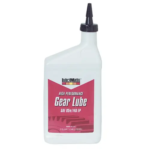 1 Qt. 85W140 EP Gear Oil Lube Yellow 1 Qt. 85W140 EP Gear Oil Lube Yellow