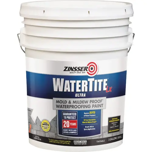 WaterTite LX Ultra 5 Gal. Mold & Mildew Proof Waterproofing Paint WaterTite LX Ultra 5 Gal. Mold & Mildew Proof Waterproofing Paint
