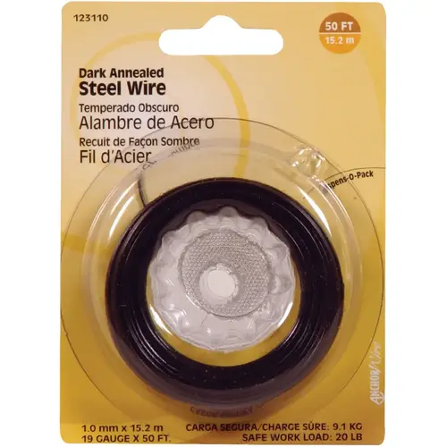 Anchor Wire 50 Ft. 19 Ga. Dark Annealed Steel General Purpose Wire