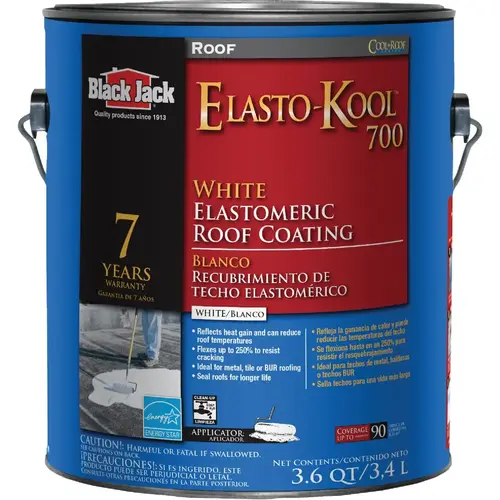 Elasto-Kool 700 1 Gal. 7-Year White Siliconized Elastomeric Coating