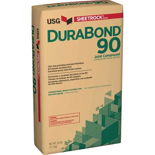 Durabond 90 Setting Type 25 Lb. Drywall Joint Compound Durabond 90 Setting Type 25 Lb. Drywall Joint Compound