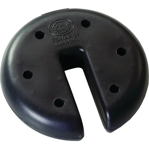 Quik Shade (4) 5 Lb. Cement Canopy Weight Black - pack of 4