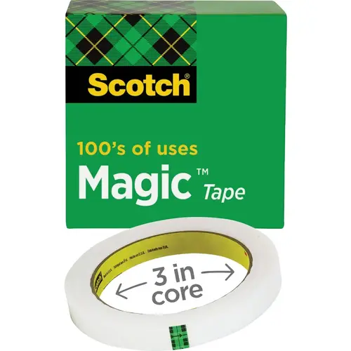 Magic Tape Refill, 1 In. x 2592 In. Transparent Magic Tape Refill, 1 In. x 2592 In. Transparent