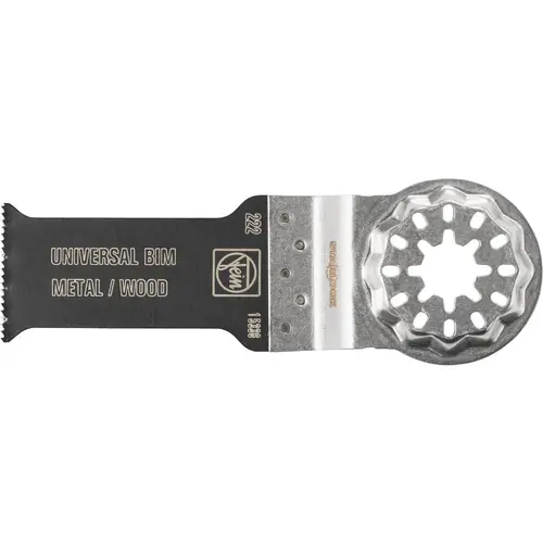 Starlock E-Cut 1-1/8 In. Bi-Metal Metal/Wood Cutting Oscillating Blade - pack of 10 Starlock E-Cut 1-1/8 In. Bi-Metal Metal/Wood Cutting Oscillating Blade - pack of 10