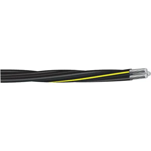 Ramapo 500 Ft. 2-2-2 AWG 3-Conductor Underground Service Entrance Cable Electrical Wire