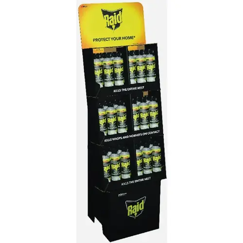 17.5 Oz. Aerosol Spray Wasp & Hornet Killer Display (36-Count)