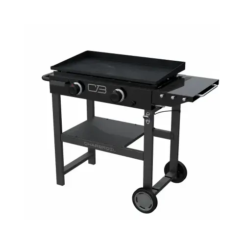 Performance 2-Burner LP Gas Griddle, With Cart, 28 In. Performance 2-Burner LP Gas Griddle, With Cart, 28 In.