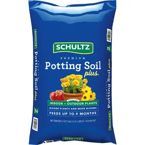 Schultz 50150529 Premium 2 Cu. Ft. All Purpose Indoor & Outdoor Potting Soil Plus