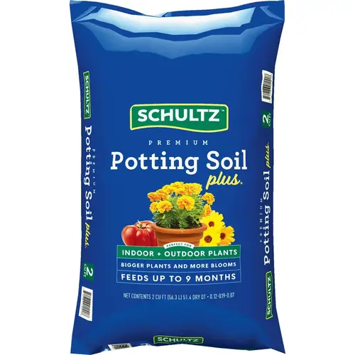 Premium 2 Cu. Ft. All Purpose Indoor & Outdoor Potting Soil Plus