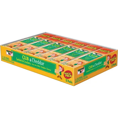 1.8 Oz. Club & Cheddar Cheese Sandwich Crackers