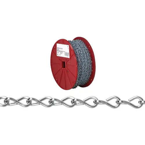 #12 100 Ft. Zinc-Plated Low-Carbon Steel Coil Chain #12 100 Ft. Zinc-Plated Low-Carbon Steel Coil Chain