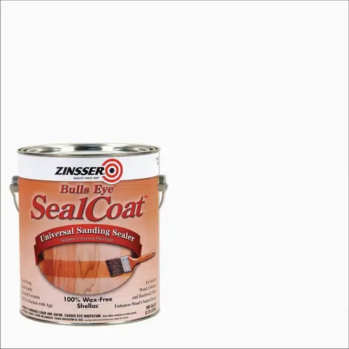 Bulls Eye SealCoat Sanding Sealer, 1 Gal. Clear Bulls Eye SealCoat Sanding Sealer, 1 Gal. Clear