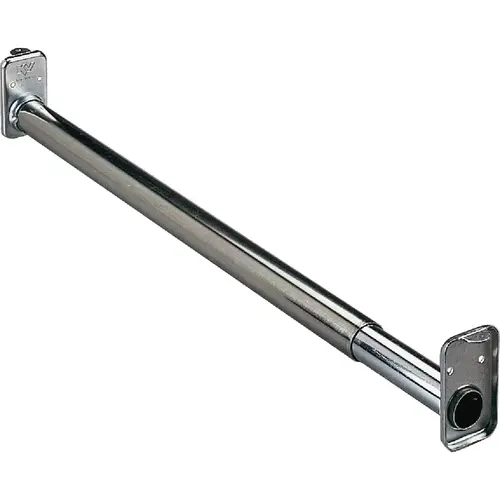 Knape and Vogt Zinc x 30"-48"L Adjustable Closet Rod Knape and Vogt Zinc x 30"-48"L Adjustable Closet Rod